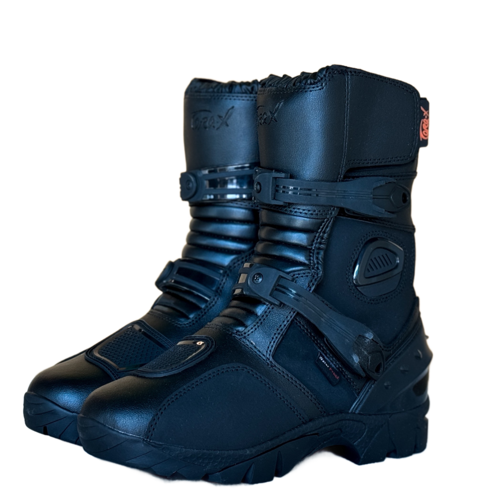 Black Biker Boots